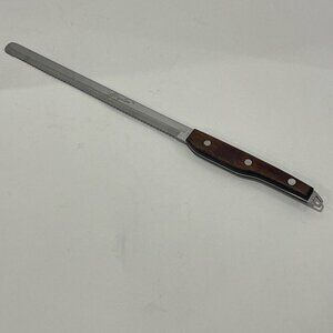 Royalton 8.5” Serrated Blade- Bread Meat Knife‎ Kitchen Utensil Wood Handle